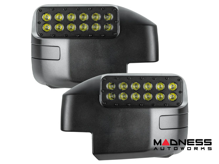 Ford Bronco Light Upgrade - Ditch Light Mirror Mount - Oracle